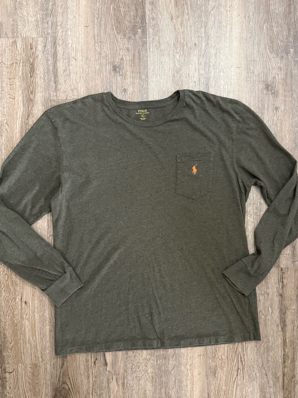 Polo Ralph Lauren • Cotton Long Sleeve Pocket Tee